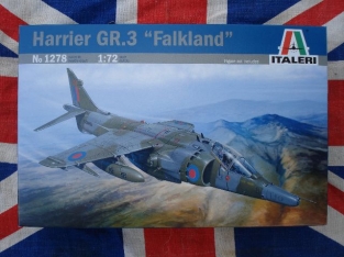 Italeri 1278 HARRIER Gr.3 'Falkland'